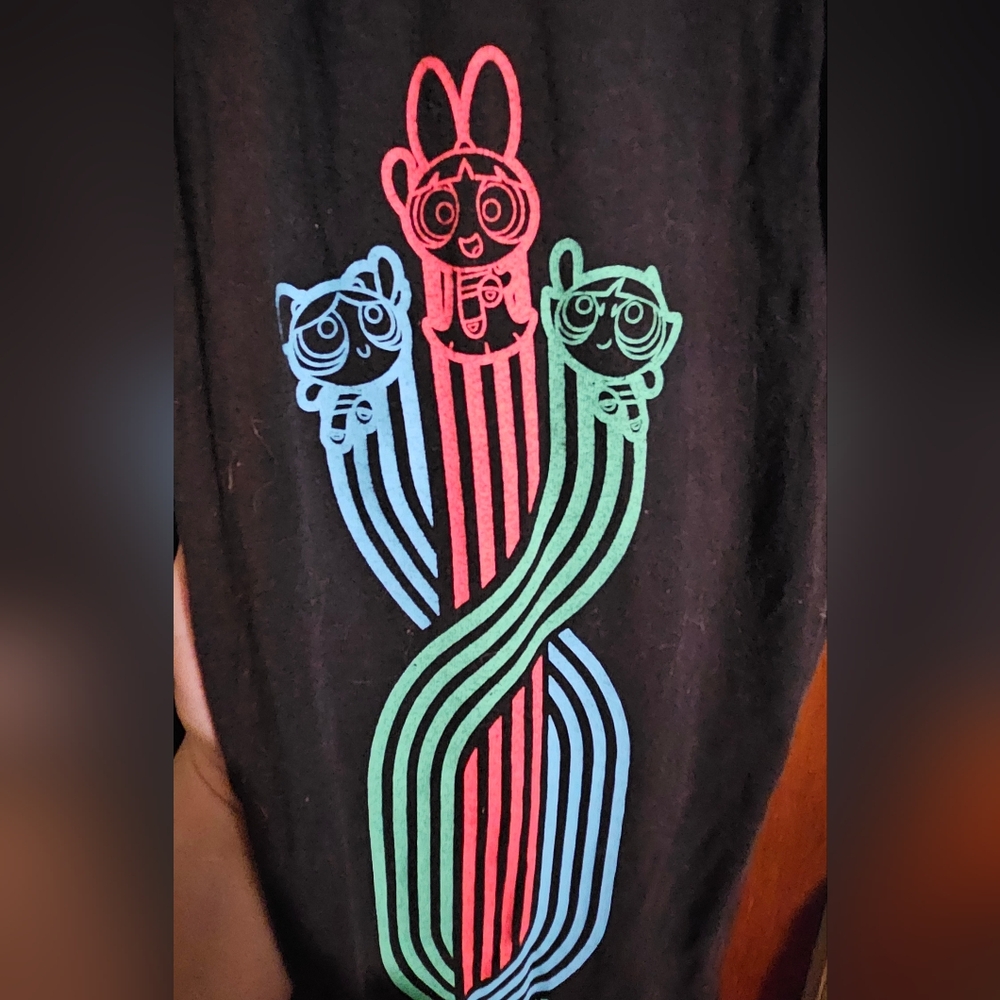 Black Powerpuff Girls Joggers